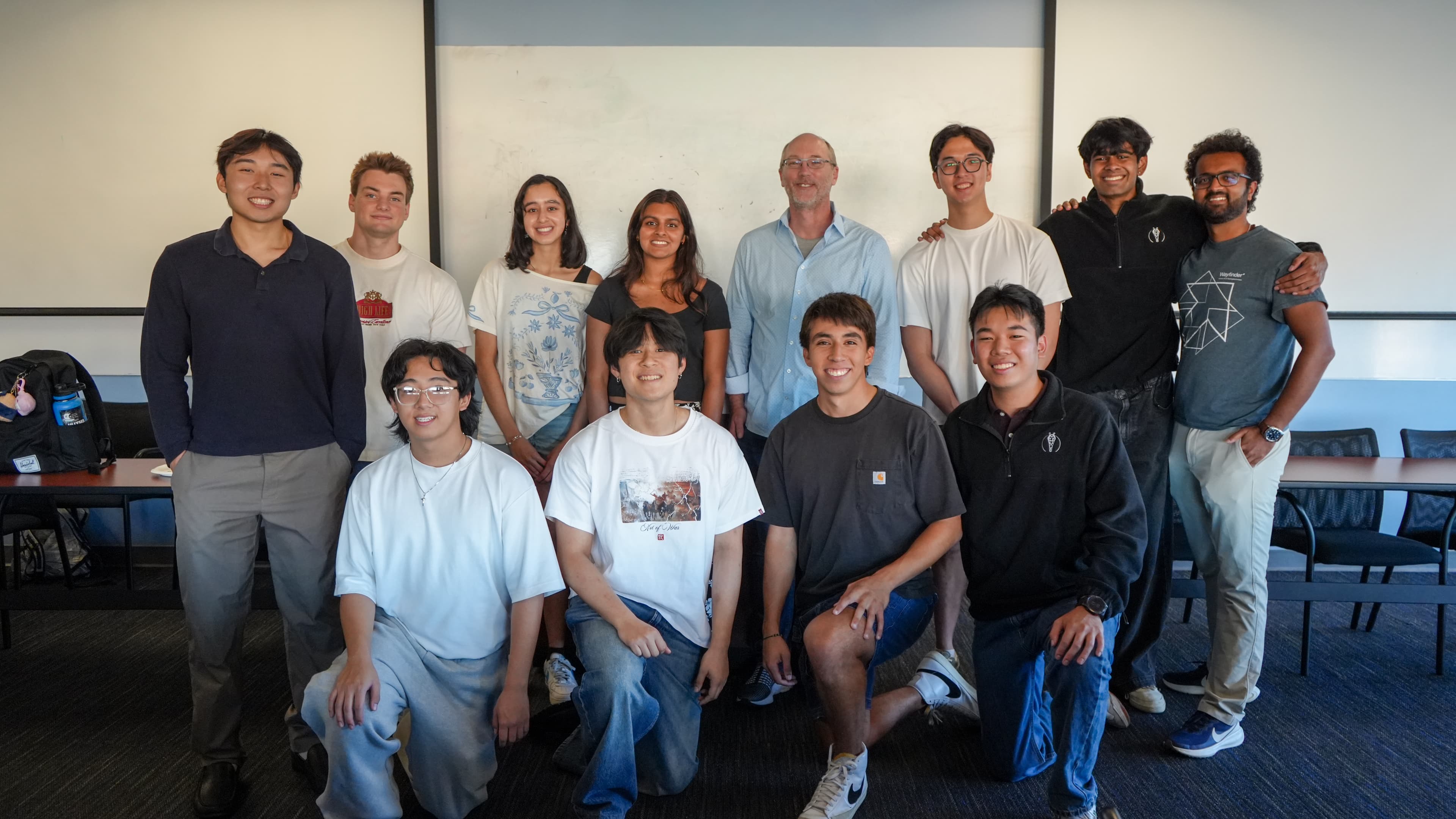 AI at UCI officer team group photo