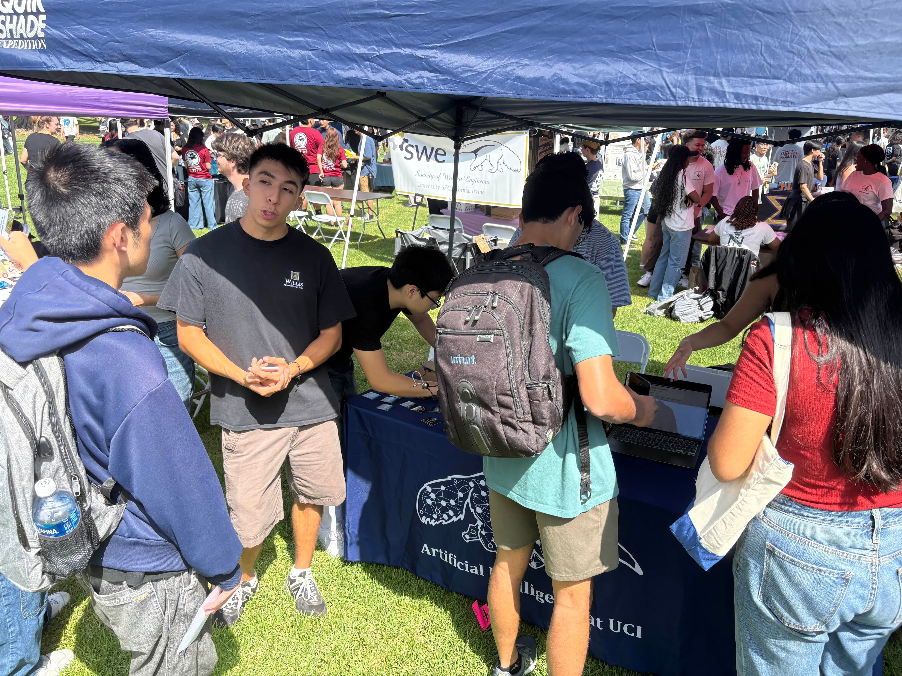 AI at UCI at the Anteater Involvement Fair